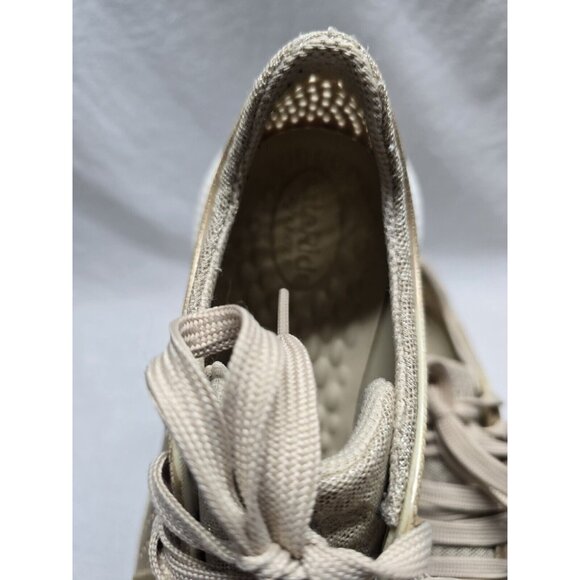 Crocs Lite Ride Pacer Perforated Champagne Sneakers Women’s Sz 8 Comfort Shoes - Picture 4 of 16